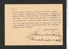 Seite 2, Eingelegte Karte, Beilage  2 zu "Melk | Haumoldsten (rückwärts)" (NHMW-PRAE-BBB-48-Beilage-2)